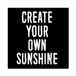 Create Your Own Sunshine Posters and Art